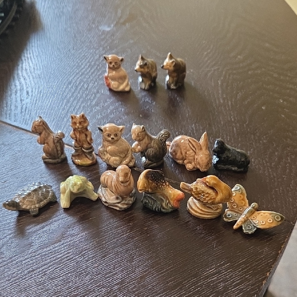 Miniature Animal Figurine Set - Multicolor